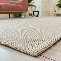 타프 자가드 평직 사계절 거실 러그 95x150 먼지안나는 플랫 식탁 카페트