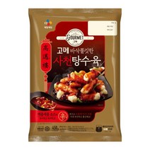 CJ 즉석식품 가족간식 고메 바삭쫄깃한 사천탕수육 밀키트 450g 1세트, 25세트