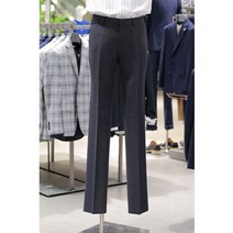 [AK PLAZA] [본(BON)] 18F/W 울소재 투웨이 차콜그레이 스판정장바지