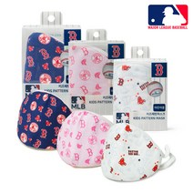 [MLB마스크] MLB 키즈패턴마스크_보스턴레드삭스_MLBKSBS