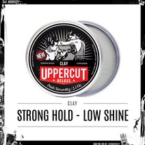 [당일발송]UPPERCUT DELUXE 클레이 Clay 수성포마드 어퍼컷디럭스코리아 정식수입, 2개, 70g