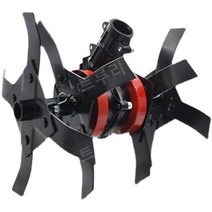 경운기 부품 트랙터 도랑 칼날 블레이드 부속 흙파기 26MM 9T, 한 쌍의 리퍼 휠, 1개