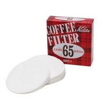 남대문 카페창업용품 도매 / 칼리타 워터드립필터 65mm/원형필터