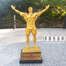보디빌딩 피트니스 우승 피규어감사패 상패 헬스트로피 실버 상폐 기념품, 정장