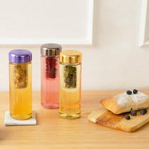 [1+1 행사] 마이보틀 메탈캡 트라이탄 티보틀 미니 물병 물통 소량 도매 주문 제작 350ml 500ml, 350ml+350ml, 골드, 블루