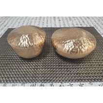 작품 연엽 밥 국그릇 (이봉주 방짜유기)