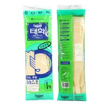 태화 식품전용 고무장갑 꽃밴 아이보리 대(L) 1개