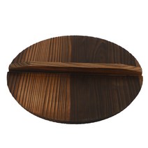 Melodyblue 주방 다기능 나무 냄비 커버 손잡이 팬 뚜껑 친환경 Anti-scalding 베이킹 30cm