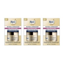 RoC 록 레티놀 코렉션 라인 스무딩 맥스 하이드레이션 크림 향프리 48g 3팩 RoC Retinol Correxion Line Smoothing Max Hydration Crea