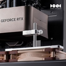 그래픽카드지지대 노트북 외장그래픽카드 rx gtx 1070 gpu DENG 그래픽 카드 브래킷 수직 설치 4090 바다 전망 룸 지원 프레임 ASUS rog 컬러풀 3060ti B, [03] 블랙 롱