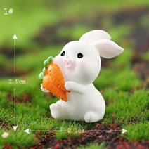 토끼장식 모형 선물 소품 정원 조각상 장식품 야외, 토끼모형_1