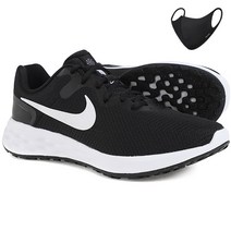 나이키 남성용 RV6 NN 쿠셔닝 런닝화 운동화 + 패션마스크