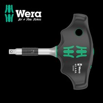 WERA 1/4SQ T자형 복스대 411 A RA 어댑터 손잡이 스크류 드라이버 023460 베라 웨라 툴보이, 1개