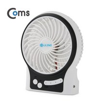 [SP218] Coms 미니 토네이도 USB 선풍기 화이트