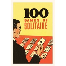 (영문도서) Vintage Journal 100 Games of Solitaire Paperback, Found Image Press, English, 9781669502852