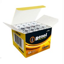 벡셀 알카라인 AA건전지 벌크, 1개입, 40개