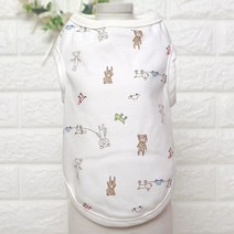 강아지옷 국내산 오가닉 실내복 잠옷 노령견옷, 15.베어
