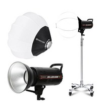 [주식회사 대한몰] 자연광 사진 촬영 쇼핑몰촬영 조명 썬빔라이트 150W 젬볼 이동식 스탠, 상세 설명 참조