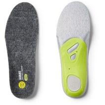 시다스 3피트 메리노 미드 인솔, Gray/Green, S
