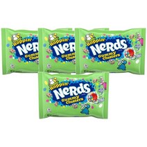 너드 호핀 구미 클러스터 6온스 Nerds Hoppin Gummy Clusters, 4팩