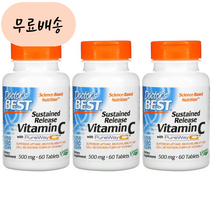 닥터스베스트 고흡수 비타민C 500m.g 60 3개, 60개