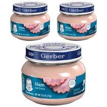 거버 2단계 71g, 햄 앤 그레이비 (Ham And Gravy), 3개