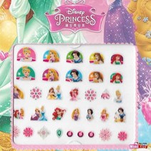 디즈니프린세스 네일 스킨스티커 손톱 꾸밈 (랜덤)