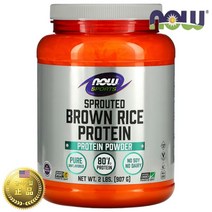 나우푸드 스포츠 식물성 발아 현미 단백질 파우더 무맛 907g, 1개