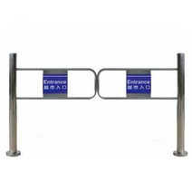 스윙게이트 개찰구 수동 차단문 공공장소 통제 관공서, 1쌍 총 너비 1.8m