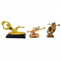 행사용 트로피 시상 우승 기념패 구리 대회, 골드 글러브 높이 29 폭 14 cm