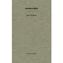 Rhinoceros Paperback, Broken Sleep Books, English, 9781913642204