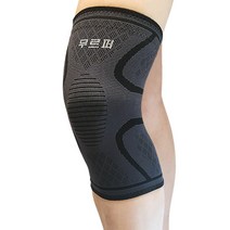 무르퍼 무릎보호대, 블랙 L