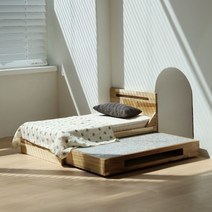 수제 원목 프리미엄 침대 스탠다드 벨르펫홈 강아지 애견 이불 찜질 대리석 온돌, 아이보리