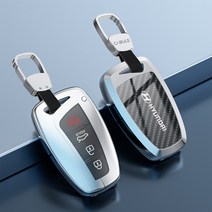 현대 스마트키 키케이스 그랜저HG 그랜저IG 신형에쿠스 제네시스DH 싼타페DM 윈밀리언 맥스크루즈 4버튼용 적용 키케이스 키홀더, 블랙