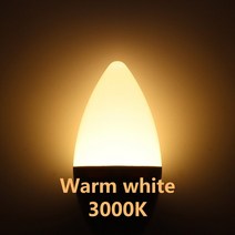 아마존 플래시 프로모션 LED 미니 전구 촛불 램프 220V 3W-7W 초고 루멘 깜박임 없음 거실 어린이용 방 10, 01 3000K_03 6w_02 E27
