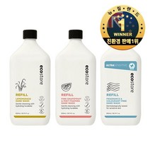 에코스토어 친환경 핸드워시 리필 850ml 포밍 리퀴드 향선택, 선택1/포밍Type_핑크 그레이프프룻_민트