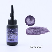 에폭시레진 24/12/1PCS UV 수지 접착제 세트 Pearlescent 에폭시 안료 자외선 경화 만들기 DIY 금형, [03] 1PCS