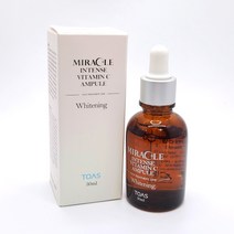 병원화장품 TOAS 토아스 미라클 EGF 컨센트레이트 앰플 30ml 화이트닝 미백
