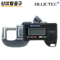 블루텍 디지털 두께게이지 깊이 측정기, NA547-012, 1개