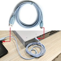 시스코 94 라우터 콘솔 케이블용 USB to 미니 동일 CABCONSOLEUSB 370900, 0 CABCONSOLEUSB_0 6ft