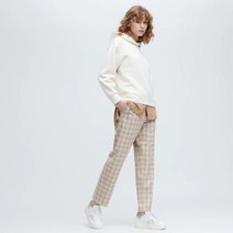 유니클로 스마트 앵클 팬츠(체크옷길이 71 cm) 일본직수