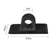 나일론 딩기 풍선 보트 카약 모터 엔진 마운트 홀더 핸들 링 고정 후크 버클 카누 스탠드 액세서리 2 개, 한개옵션0