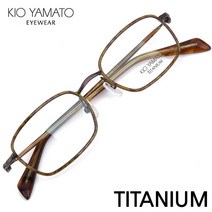 키오야마토 KT398 명품 티타늄 안경테 KT398-100(50) / Kio Yamato / 트리시클로