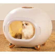 강아지드라이룸 고양이 건조기 저소음 펫, 화이트