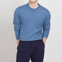 스타일에스 빅사이즈 남자 라쿤 라운드넥 소프트 긴팔 니트 스웨터 티셔츠 9color 3XL까지