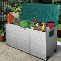 제설함 모래 보관 염화칼슘 보관함 적재 공구 재설함, 112x48x54CM 300L브라운 300L