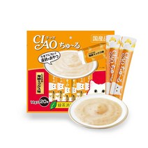 이나바 챠오츄르 대용량 14g 20P 고양이간식, SC-128 닭가슴살&해물믹스