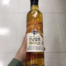 씨제이 백설 자연발효 현미식초 800ml