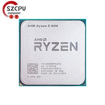 AMD Ryzen 5 1600 R5 3.2 GHz 게이밍 Zen 0.014 6 코어 12 스레드 65W C 프로세서 YD1600BBM6IAE 소켓 AM4 라이젠 씨 호환, 단일옵션, 한개옵션0
