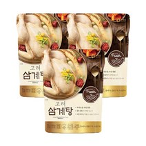 아워홈 고려삼계탕 800g 닭한마리 [3개], 상세내용참조